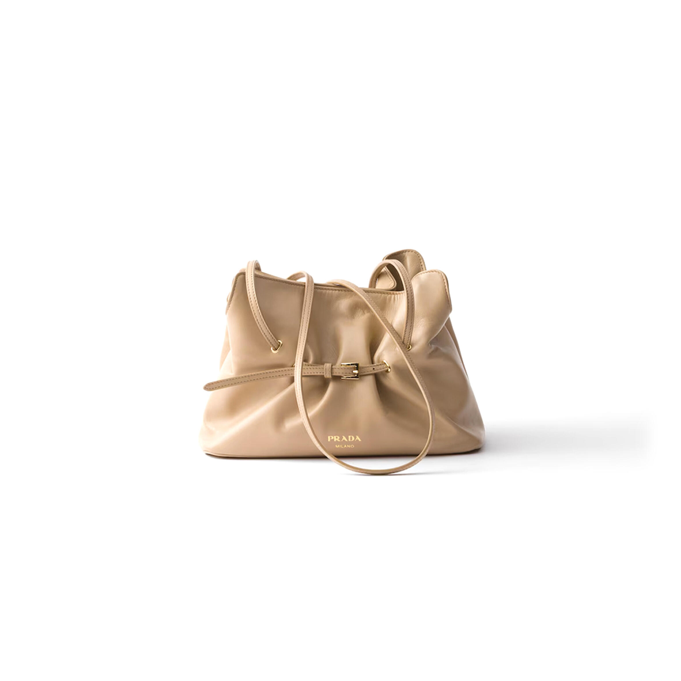 PRADA DADA SMALL NAPPA LEATHER BAG 1BG586 (25*18.5*11.5cm)
